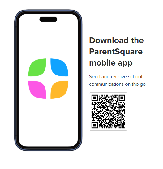 ParentSquare app QR Code